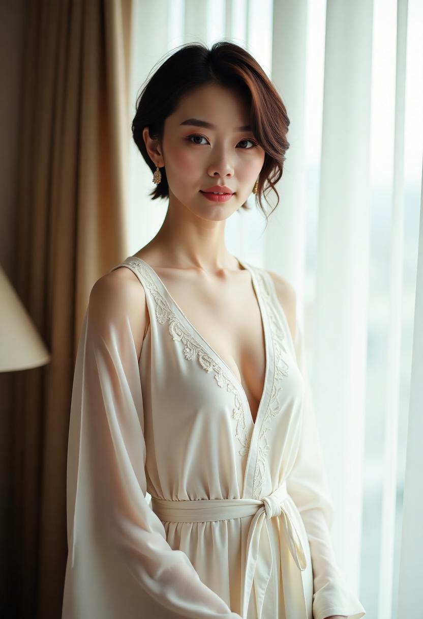 主角服装与场景细节